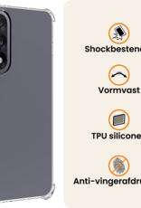 Nomfy Nomfy OnePlus Nord 5 Hoesje Shockproof - Transparant - 2 PACK