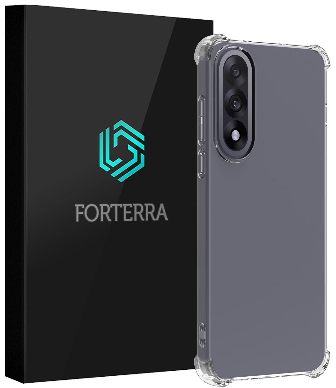 Forterra Forterra OnePlus Nord 5 Hoesje Shockproof - Transparant