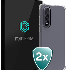 Forterra Forterra OnePlus Nord 5 Hoesje Shockproof - Transparant - 2 PACK