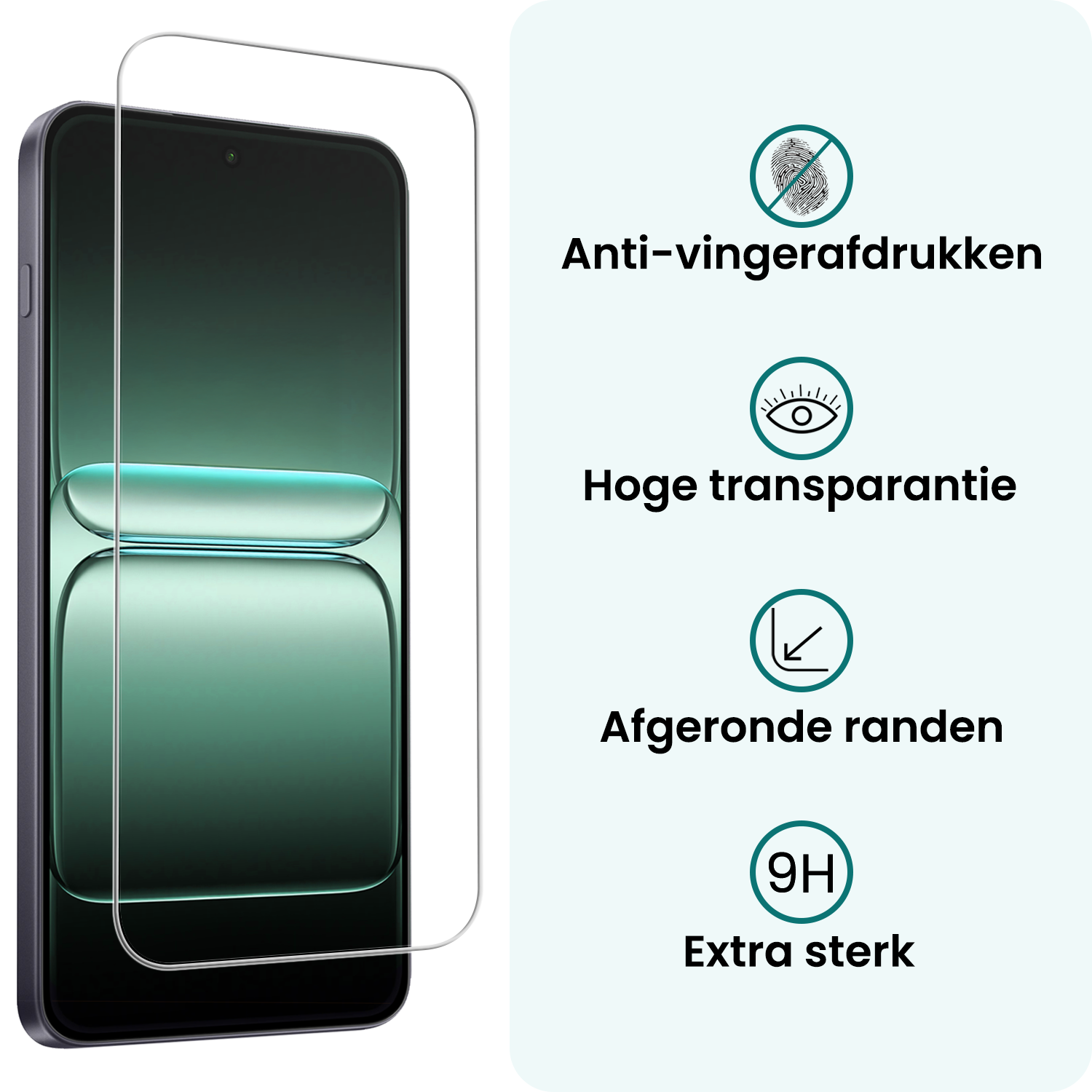 Forterra Forterra OnePlus Nord 5 Hoesje Shockproof Met Screenprotector