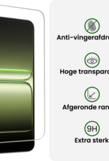 BASEY. BASEY. OnePlus Nord 5 Hoesje Siliconen Met Screenprotector - Transparant