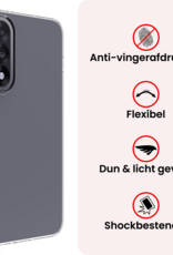 NoXx NoXx OnePlus Nord 5 Hoesje Siliconen - Transparant