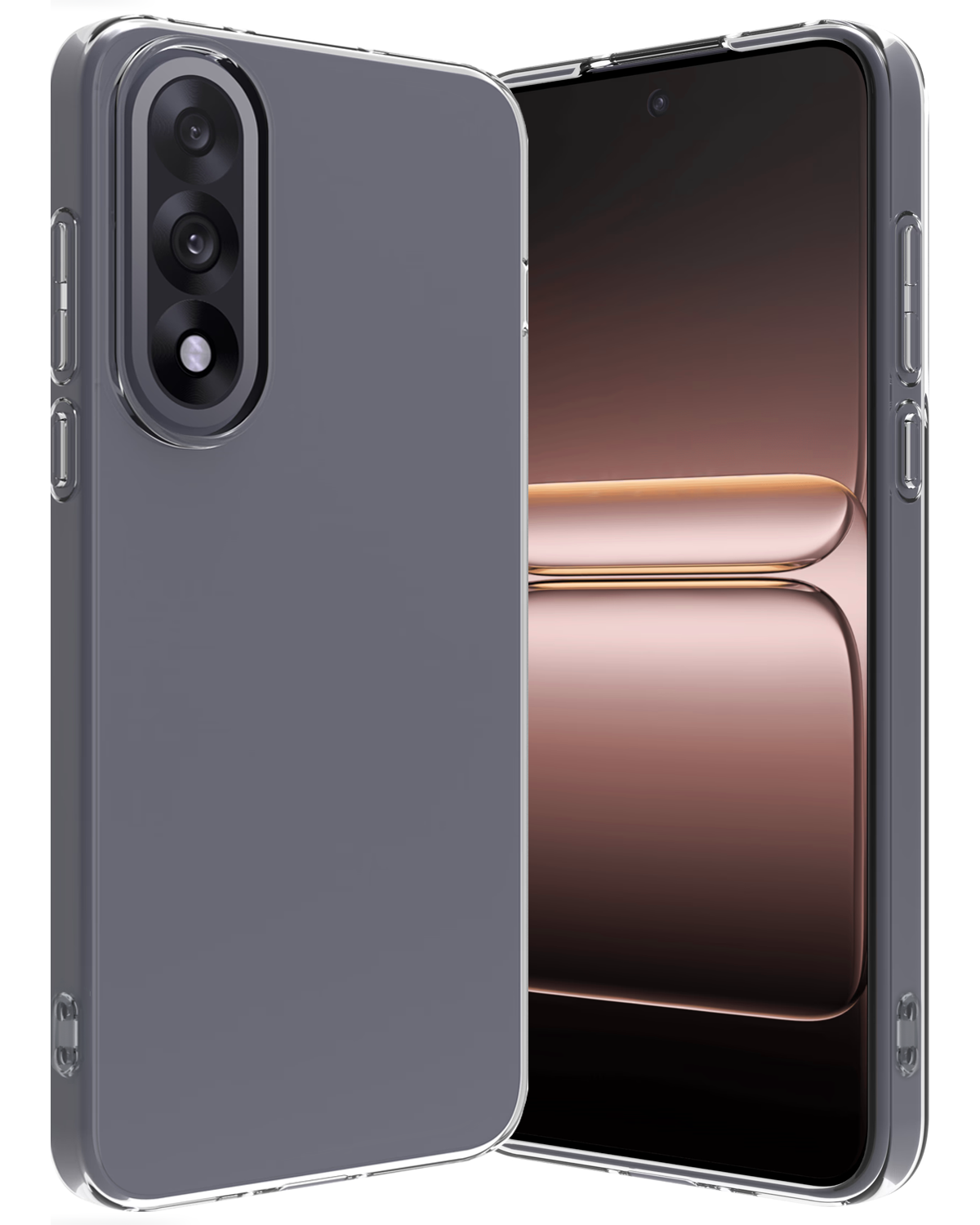 Nomfy Nomfy OnePlus Nord 5 Hoesje Siliconen - Transparant