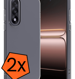 Nomfy Nomfy OnePlus Nord 5 Hoesje Siliconen - Transparant - 2 PACK