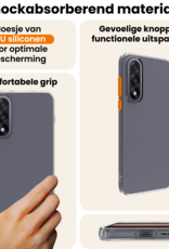 Nomfy Nomfy OnePlus Nord 5 Hoesje Siliconen - Transparant - 2 PACK