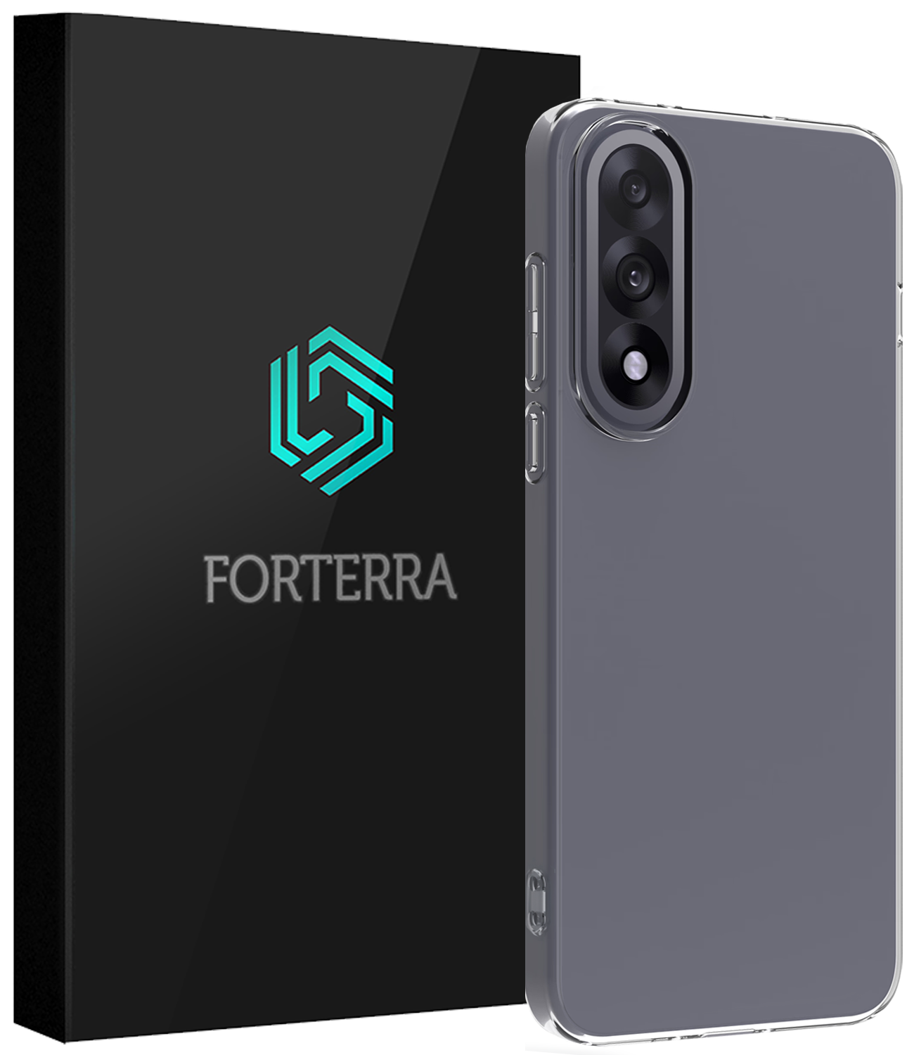 Forterra Forterra OnePlus Nord 5 Hoesje Siliconen - Transparant