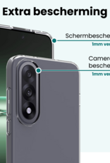 Forterra Forterra OnePlus Nord 5 Hoesje Siliconen - Transparant