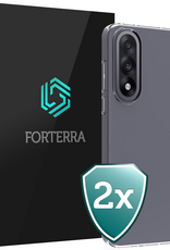 Forterra Forterra OnePlus Nord 5 Hoesje Siliconen - Transparant - 2 PACK