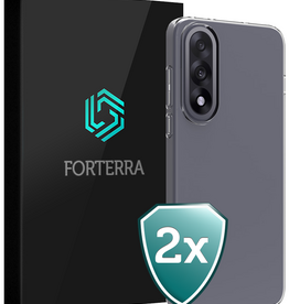 Forterra Forterra OnePlus Nord 5 Hoesje Siliconen - Transparant - 2 PACK