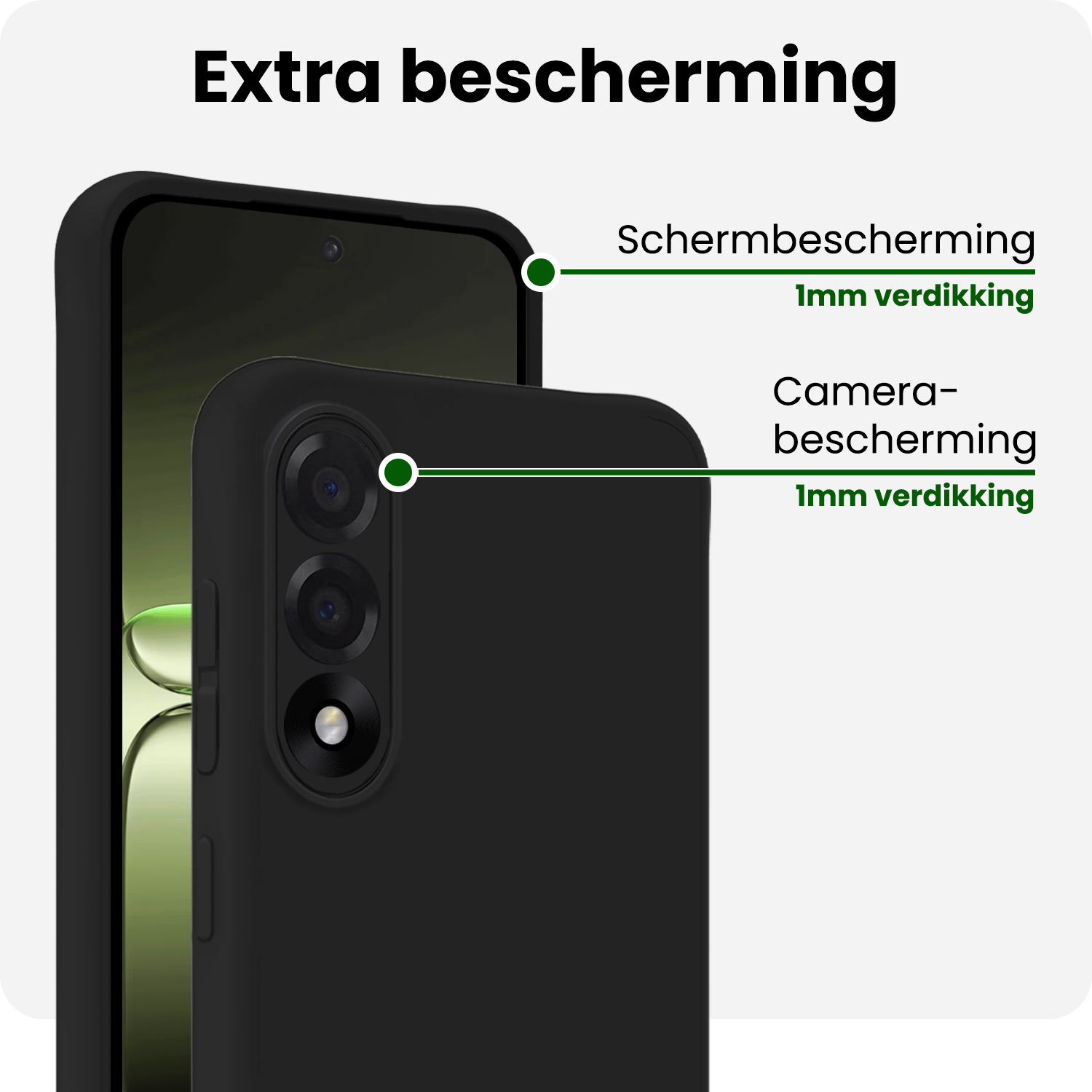 BASEY. BASEY. OnePlus Nord 5 Hoesje Siliconen - Zwart