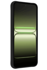 BASEY. BASEY. OnePlus Nord 5 Hoesje Siliconen Met Screenprotector - Zwart