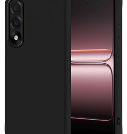 NoXx NoXx OnePlus Nord 5 Hoesje Siliconen - Zwart