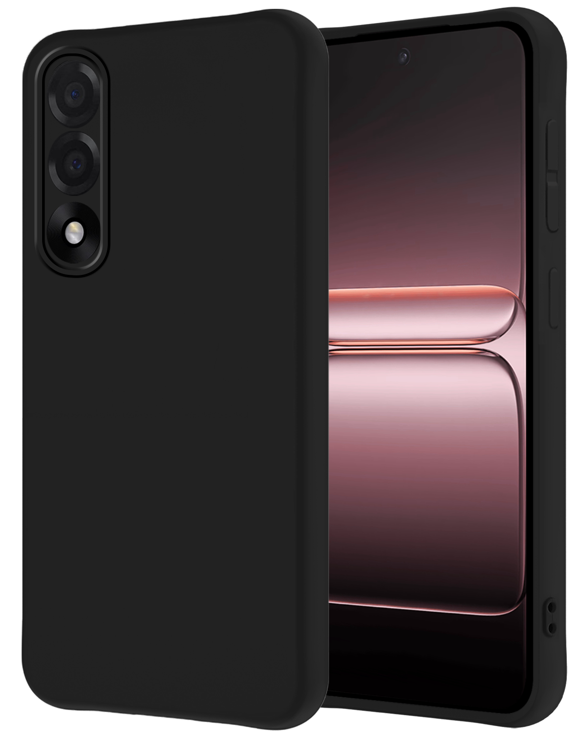 NoXx NoXx OnePlus Nord 5 Hoesje Siliconen - Zwart