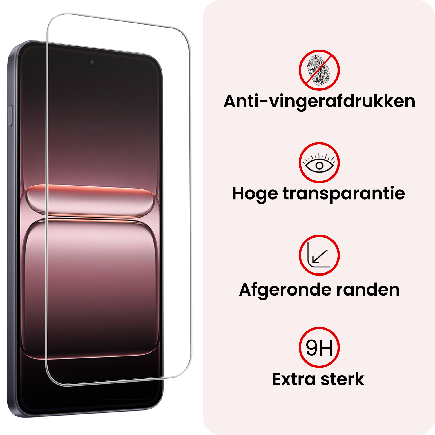 NoXx NoXx OnePlus Nord 5 Hoesje Siliconen Met Screenprotector - Zwart
