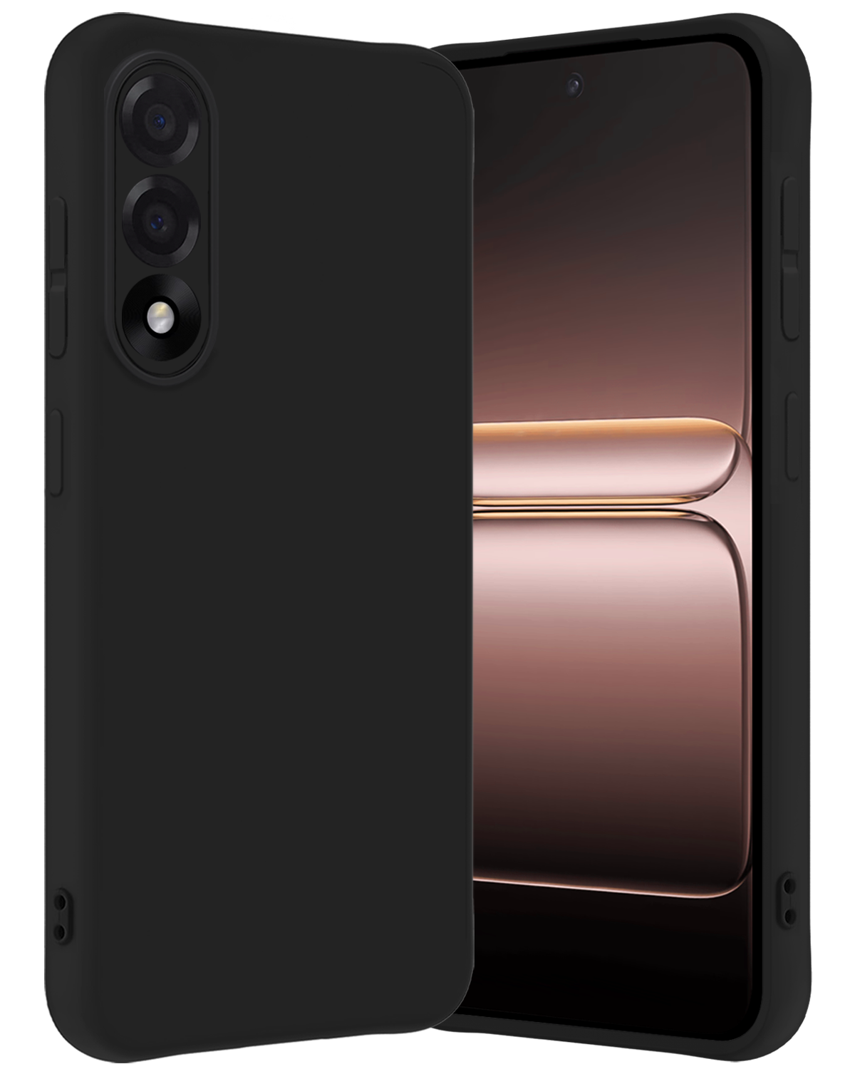 Nomfy Nomfy OnePlus Nord 5 Hoesje Siliconen - Zwart