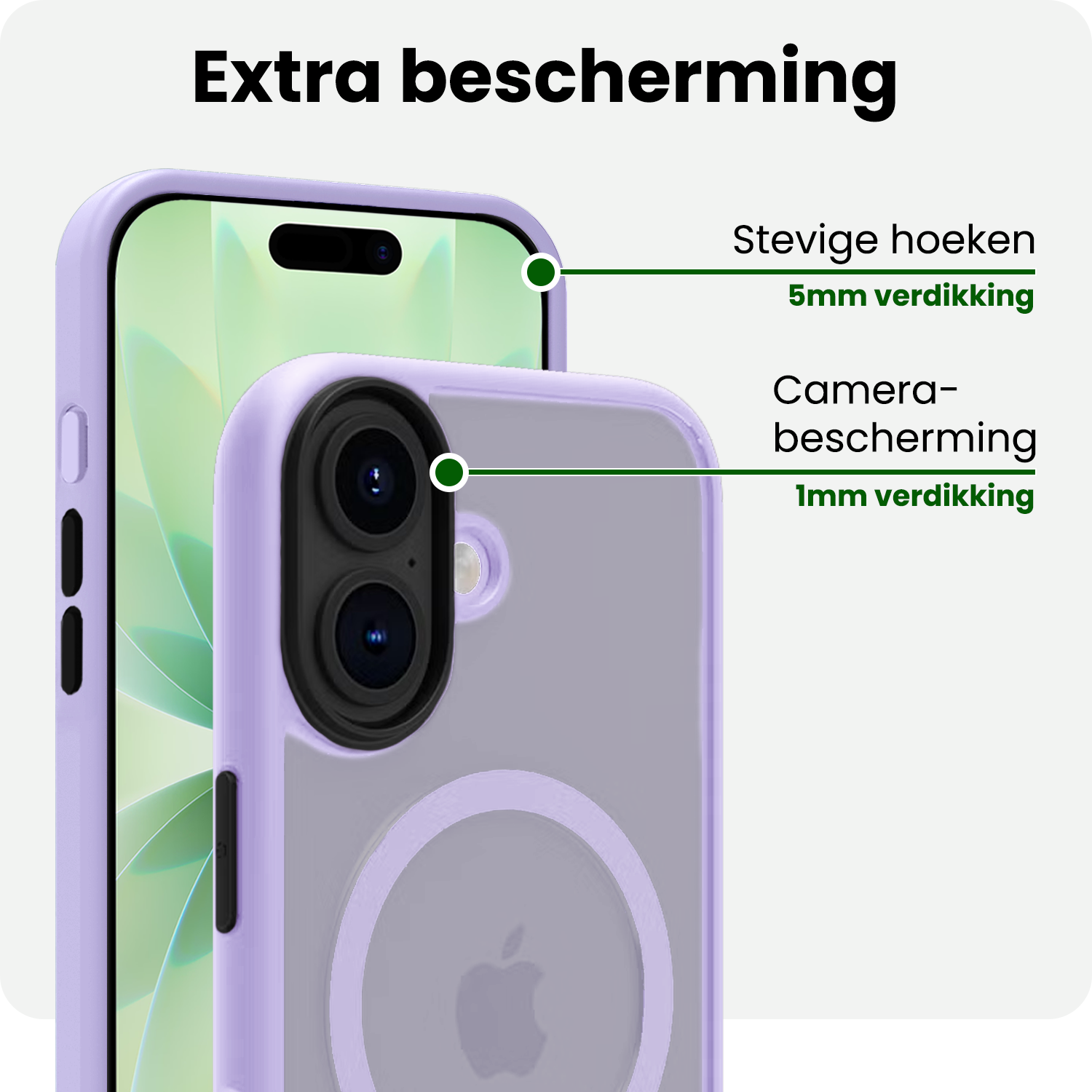 BASEY. BASEY. iPhone 17 Magsafe Hoesje - Lila