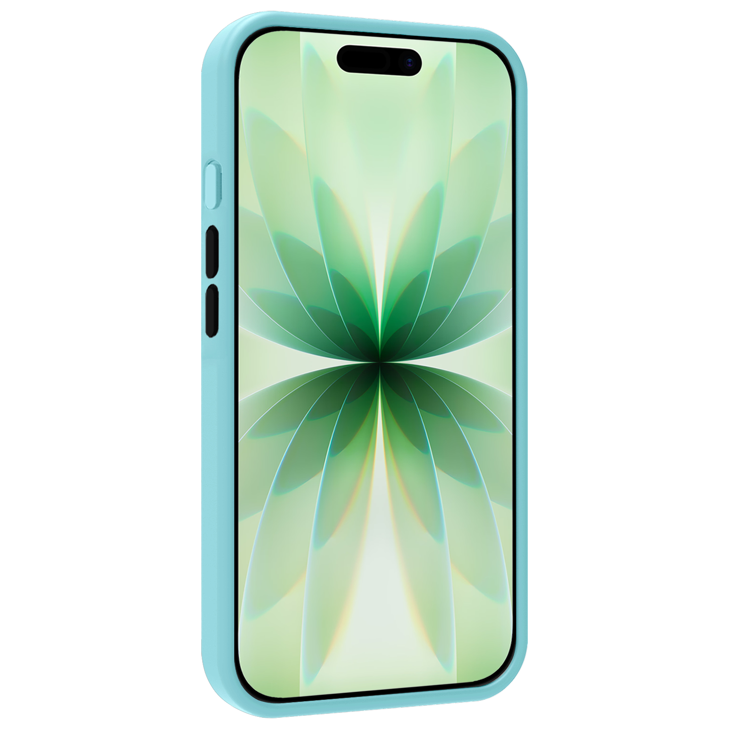 BASEY. BASEY. iPhone 17 Magsafe Hoesje Lichtblauw Met Screenprotector