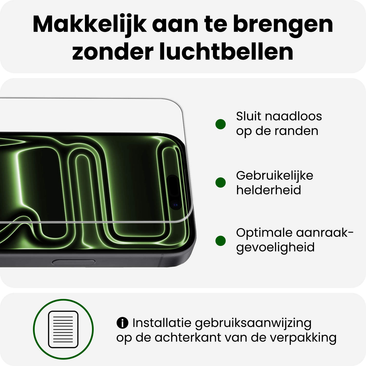 BASEY. BASEY. iPhone 17 Pro Magsafe Hoesje Lichtblauw Met Screenprotector