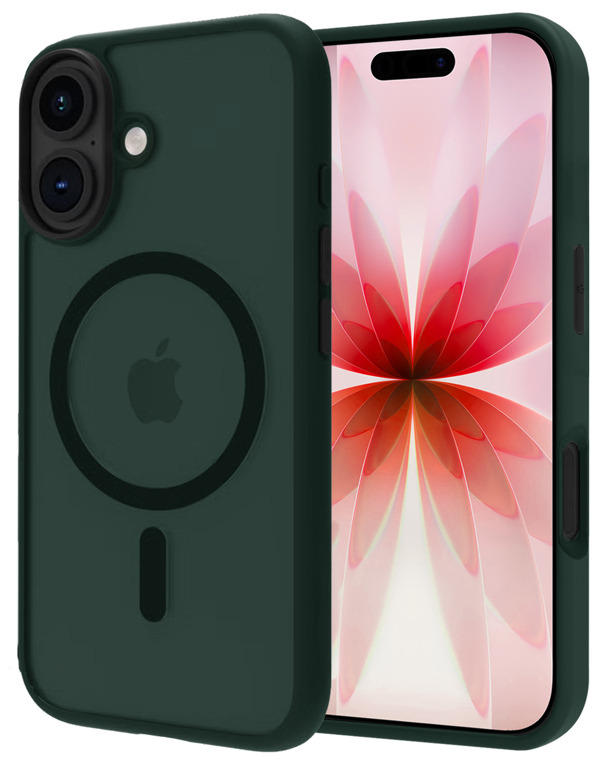 NoXx NoXx iPhone 17 Magsafe Hoesje - Donkergroen