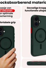 NoXx NoXx iPhone 17 Magsafe Hoesje - Donkergroen