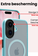 NoXx NoXx iPhone 17 Magsafe Hoesje - Lichtblauw