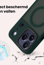 NoXx NoXx iPhone 17 Pro Magsafe Hoesje - Donkergroen