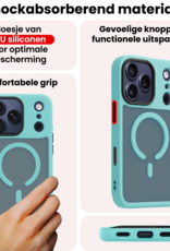 NoXx NoXx iPhone 17 Pro Magsafe Hoesje - Lichtblauw