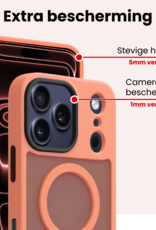 NoXx NoXx iPhone 17 Pro Magsafe Hoesje - Perzik