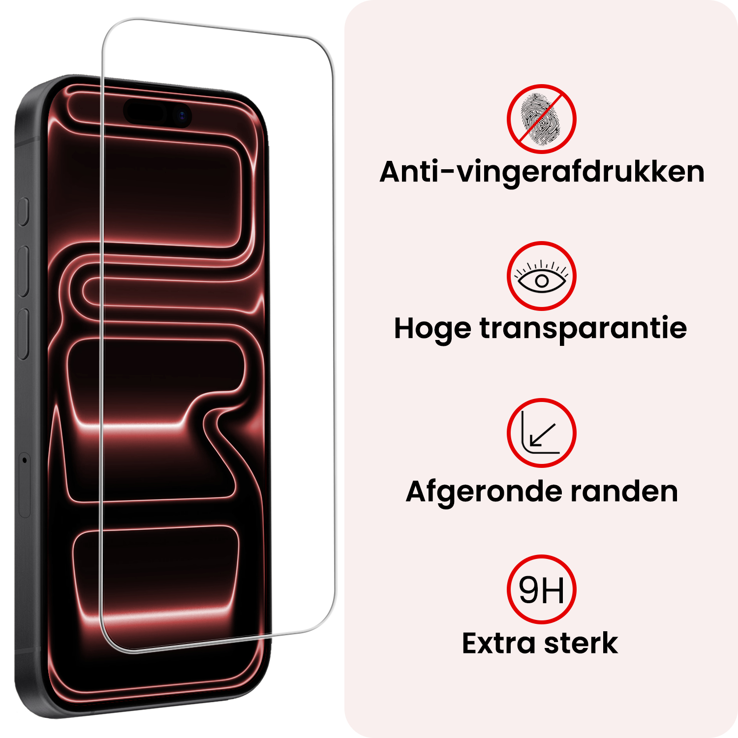 NoXx NoXx iPhone 17 Pro Magsafe Hoesje Donkergroen Met Screenprotector
