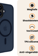 Nomfy Nomfy iPhone 17 Magsafe Hoesje - Donkerblauw