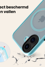 Nomfy Nomfy iPhone 17 Magsafe Hoesje - Lichtblauw