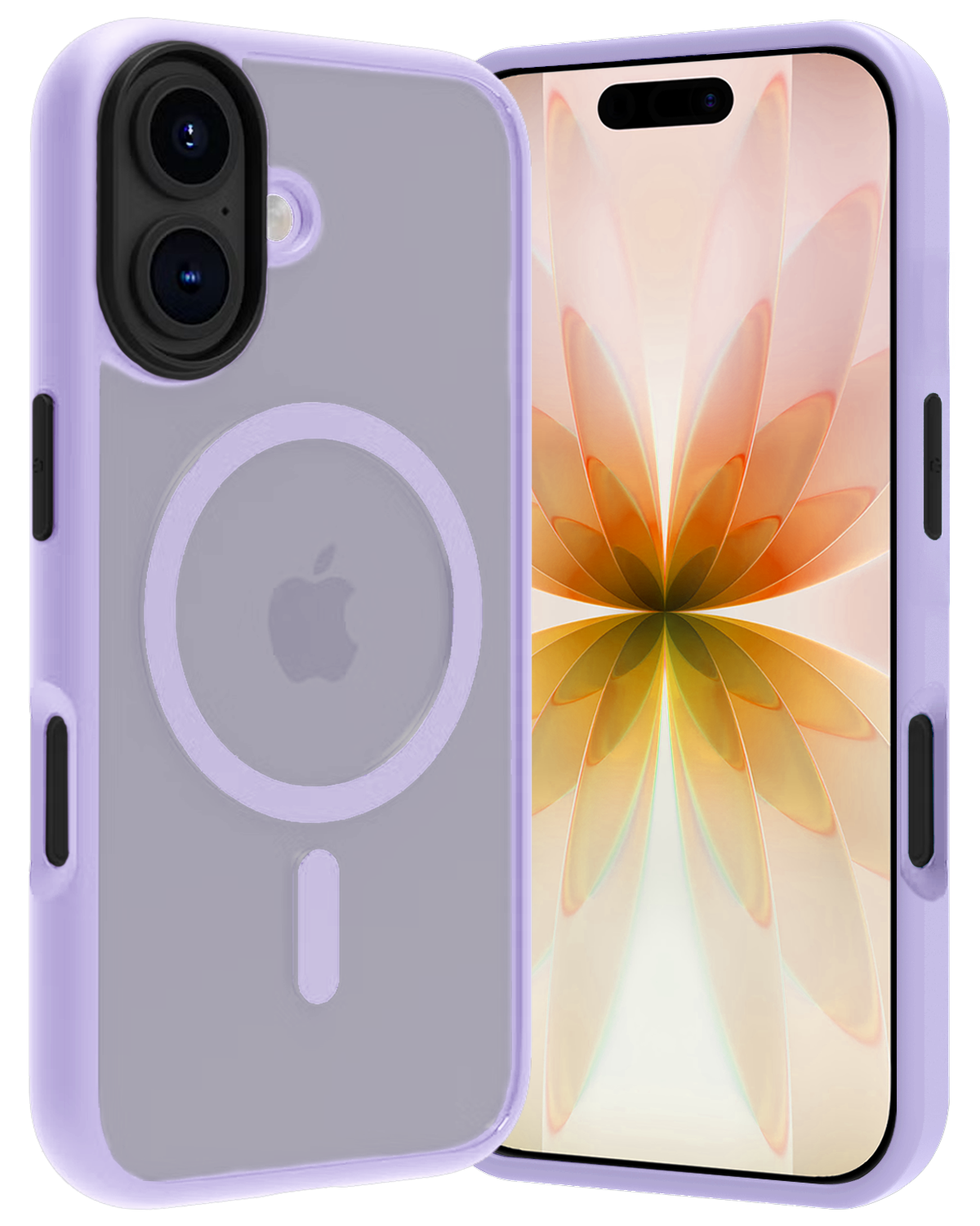 Nomfy Nomfy iPhone 17 Magsafe Hoesje - Lila