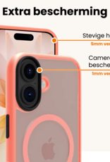 Nomfy Nomfy iPhone 17 Magsafe Hoesje - Perzik