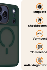 Nomfy Nomfy iPhone 17 Pro Magsafe Hoesje - Donkergroen
