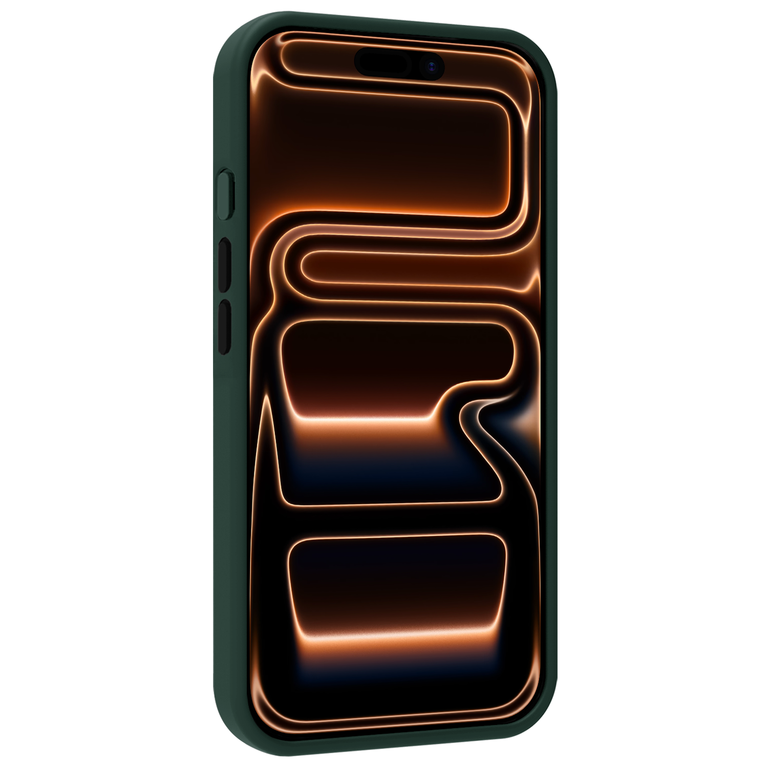 Nomfy Nomfy iPhone 17 Pro Magsafe Hoesje - Donkergroen