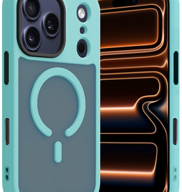 Nomfy Nomfy iPhone 17 Pro Magsafe Hoesje - Lichtblauw