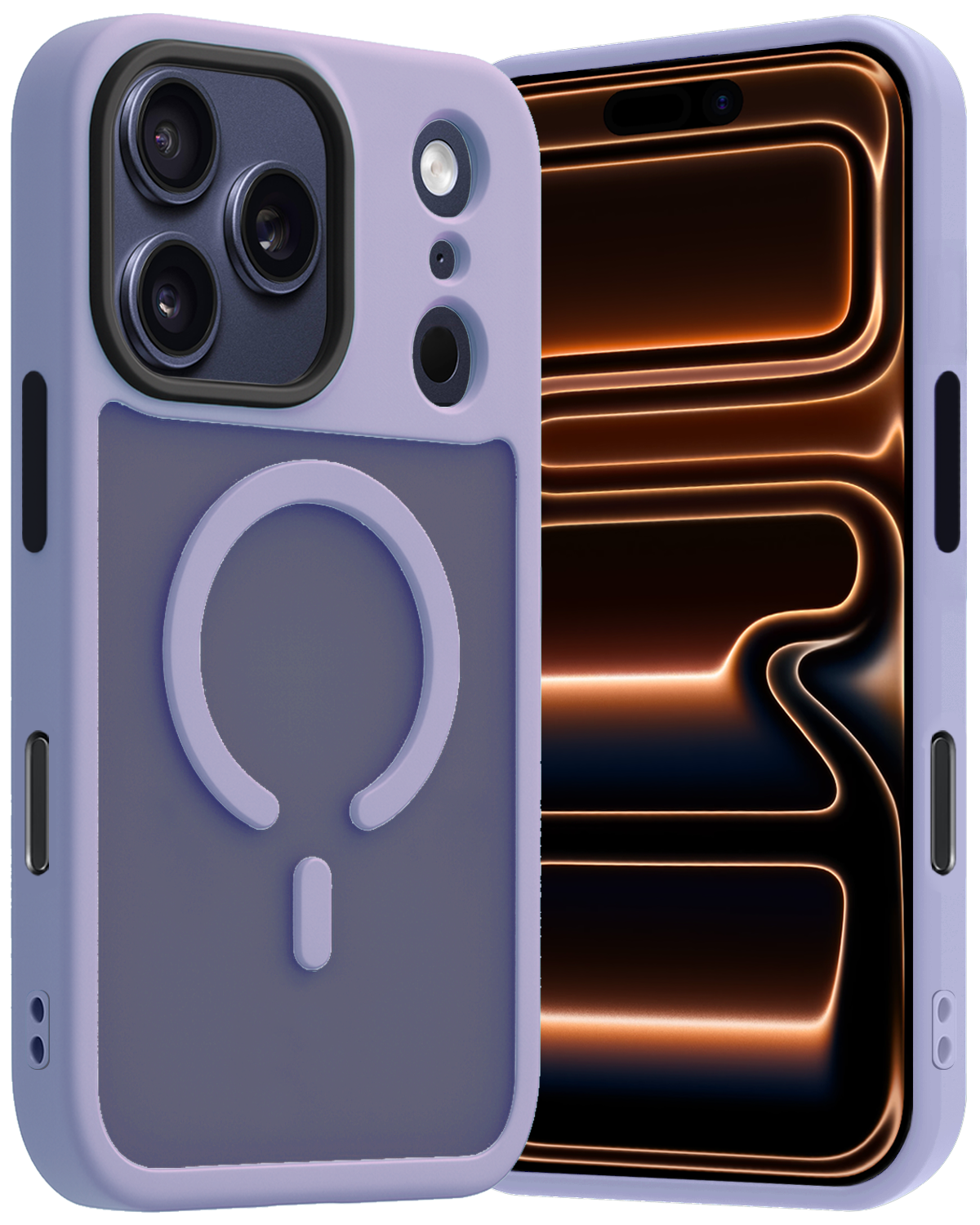 Nomfy Nomfy iPhone 17 Pro Magsafe Hoesje - Lila