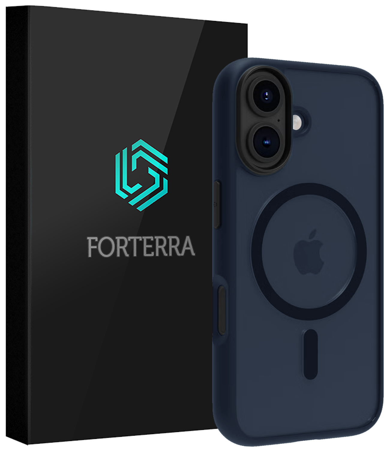 Forterra Forterra iPhone 17 Magsafe Hoesje - Donkerblauw