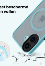 Forterra Forterra iPhone 17 Magsafe Hoesje - Lichtblauw