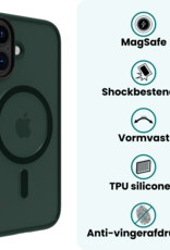 Forterra Forterra iPhone 17 Magsafe Hoesje Donkergroen Met Screenprotector