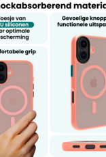 Forterra Forterra iPhone 17 Magsafe Hoesje Perzik Met Screenprotector