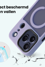 Forterra Forterra iPhone 17 Pro Magsafe Hoesje Lila Met Screenprotector