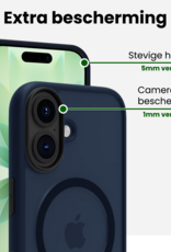BASEY. BASEY. iPhone 17 Magsafe Hoesje - Donkerblauw - 2 PACK