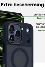 BASEY. BASEY. iPhone 17 Pro Magsafe Hoesje - Donkerblauw - 2 PACK