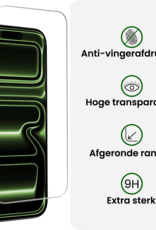 BASEY. BASEY. iPhone 17 Pro Magsafe Hoesje Lichtblauw Met 2x Screenprotector