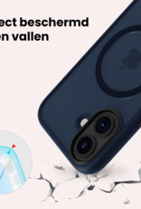 NoXx NoXx iPhone 17 Magsafe Hoesje - Donkerblauw - 2 PACK