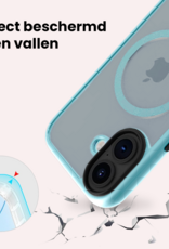 NoXx NoXx iPhone 17 Magsafe Hoesje - Lichtblauw - 2 PACK