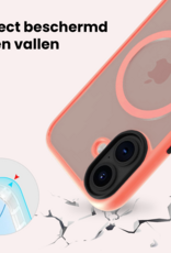 NoXx NoXx iPhone 17 Magsafe Hoesje - Perzik - 2 PACK