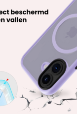 NoXx NoXx iPhone 17 Magsafe Hoesje Lila Met 2x Screenprotector