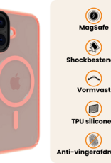 Nomfy Nomfy iPhone 17 Magsafe Hoesje - Perzik - 2 PACK